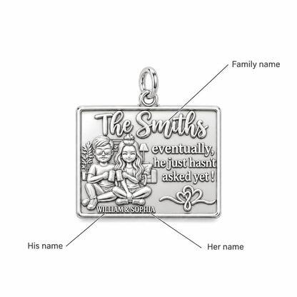 Eventually Asked Yet Charm Bracelet – Personalized Couple Gift – personalization guide