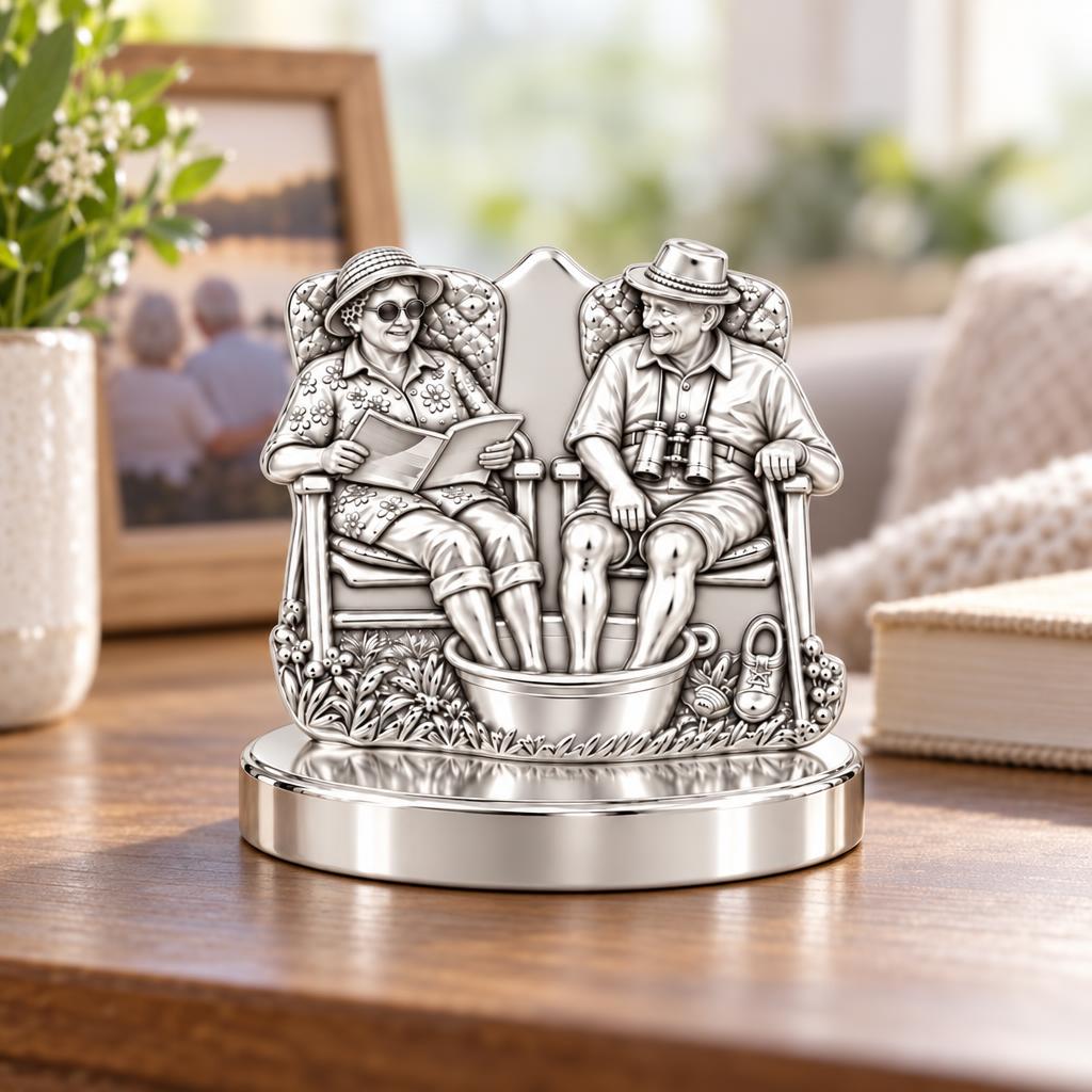Everlasting Love Porch Chairs Keepsake Plaque – worn / in use