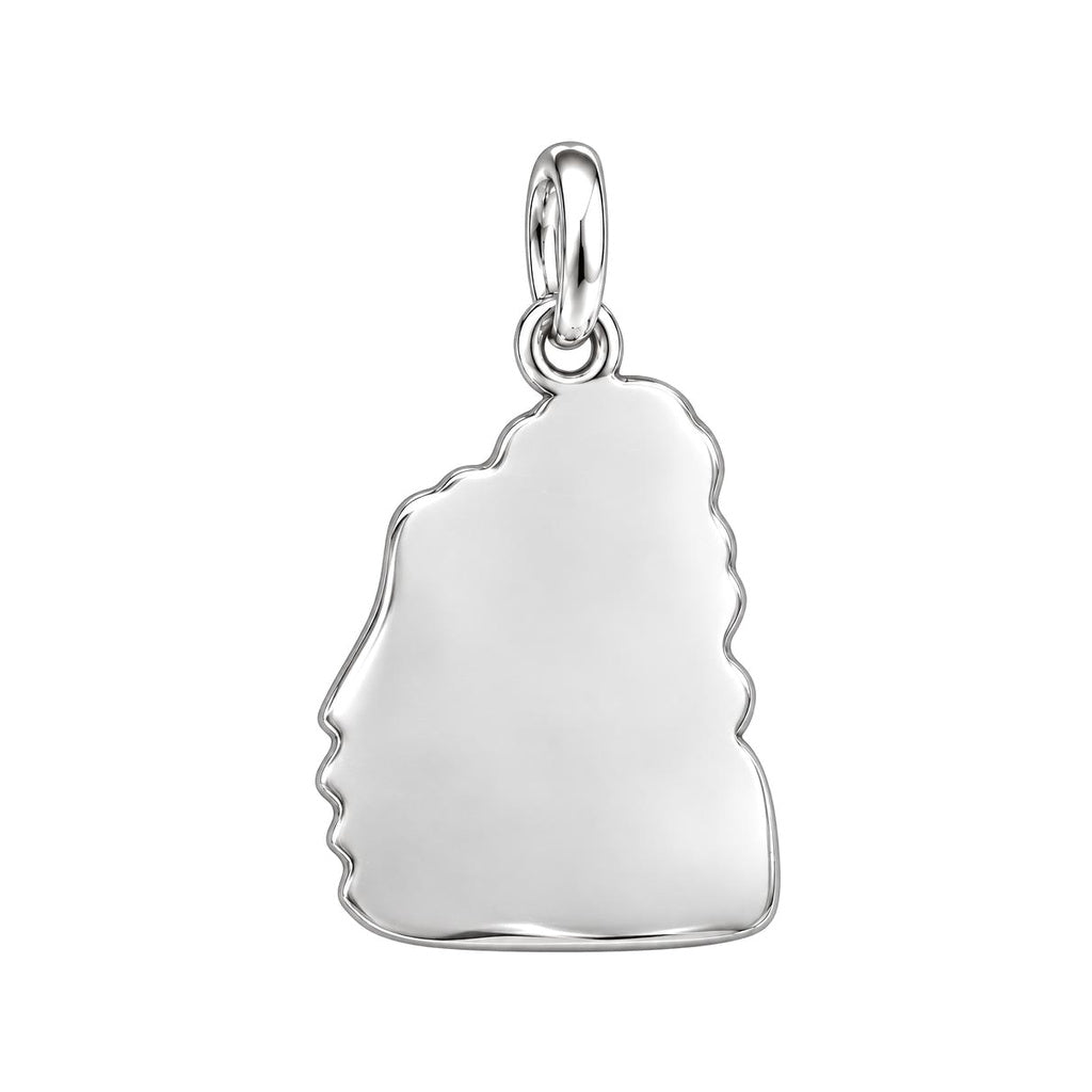 Everlasting Motherly Embrace Keepsake Plaque – back of the charm, engraving area