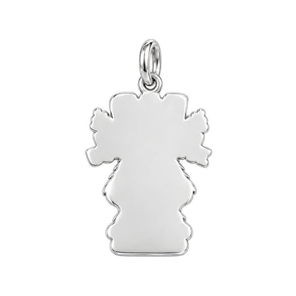Every Poo I Do Charm Necklace Set – back of the charm, engraving area