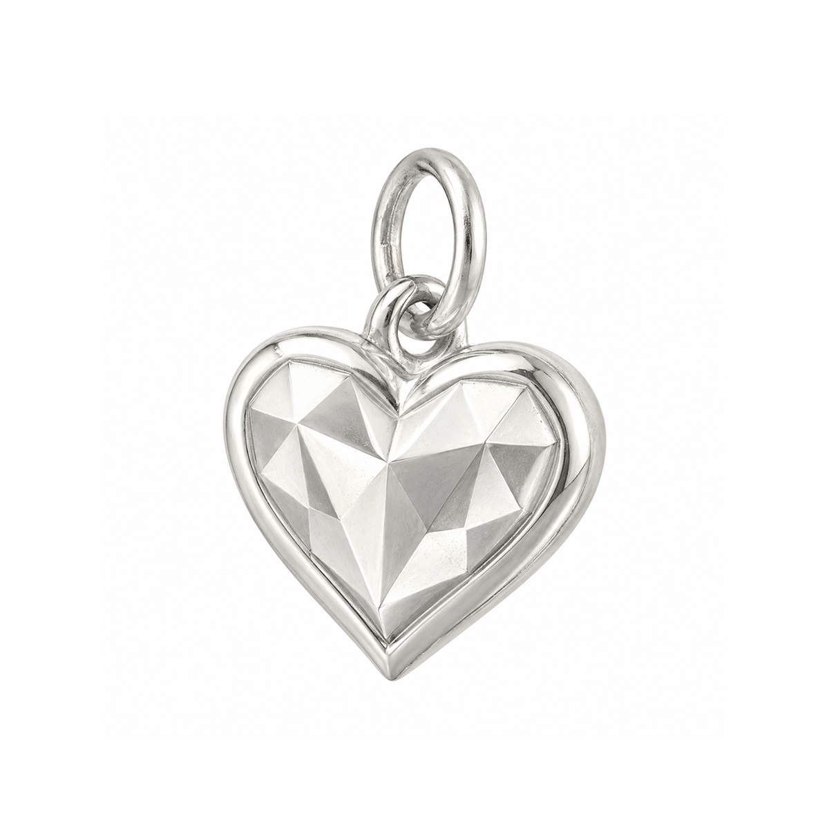 Faceted Silver Heart Charm — Silver — 50-works-silver-20260916-62