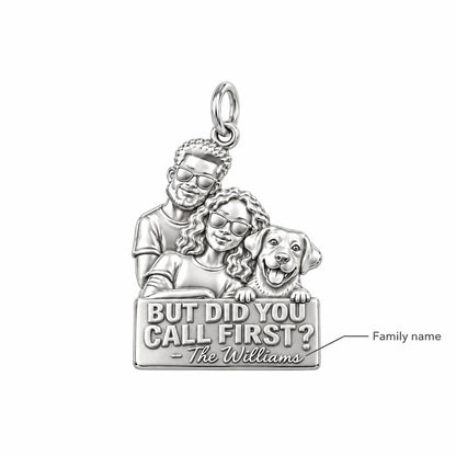 Family Portrait Sign Charm Bracelet – Personalized Couple Gift – personalization guide