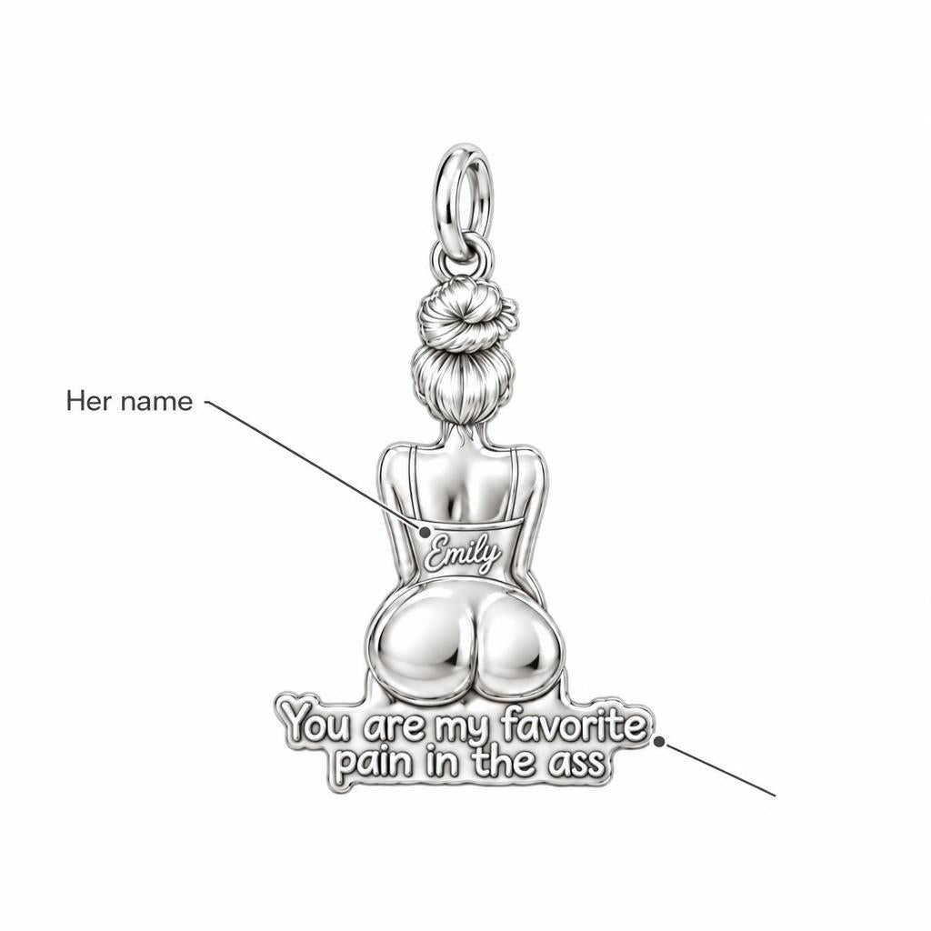 Favorite Pain in the Ass Charm Bracelet – Personalized Gift – personalization guide