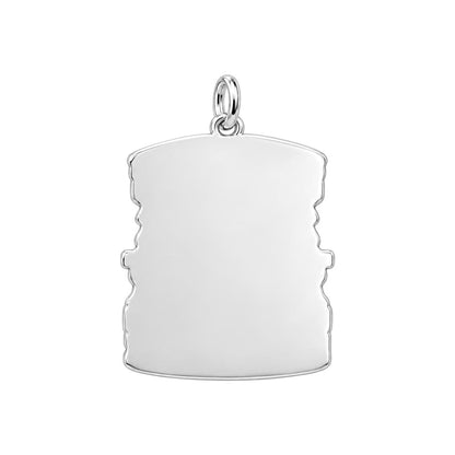 Favorite Weird Find Charm Bracelet – Personalized Couple Gift – back of the charm, engraving area