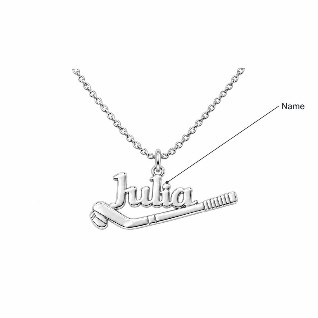 Field Hockey Stick Charm Bracelet – Personalized Athlete Gift – personalization guide