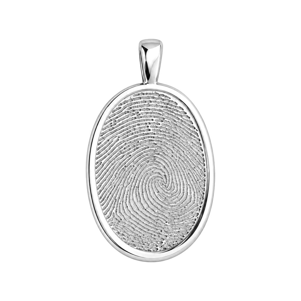 Fingerprint Engraved Charm – A Timeless Token of Love