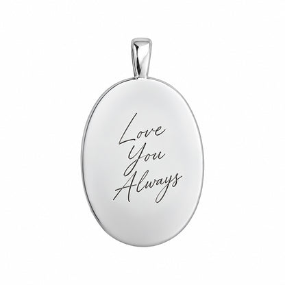 Fingerprint Engraved Charm – A Timeless Token of Love