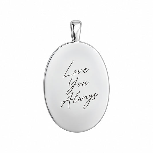 Fingerprint Engraved Charm – A Timeless Token of Love