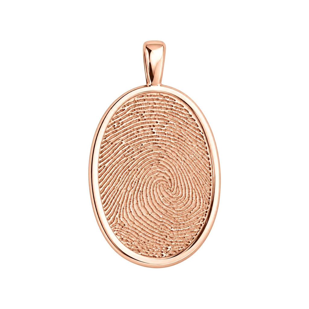 Fingerprint Engraved Charm – A Timeless Token of Love