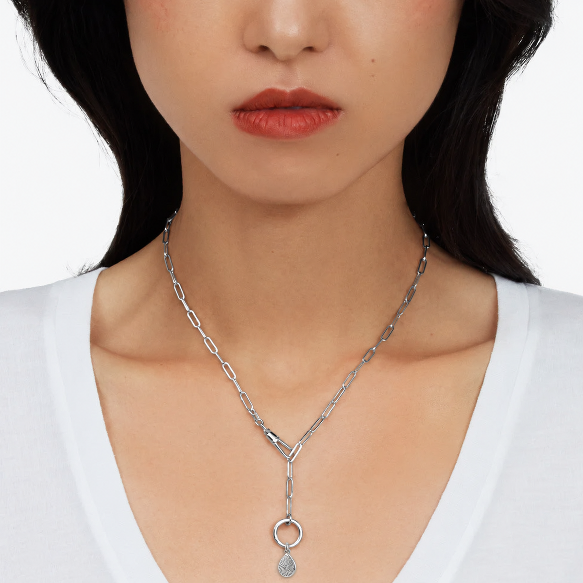 Fingerprint Teardrop Charm — Model | charm-topics-remaining-444-2026-09-14 | topic-069