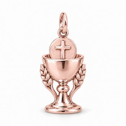 First Communion Charm — Rose Gold | charm-topics-remaining-444-2026-09-14 | topic-072