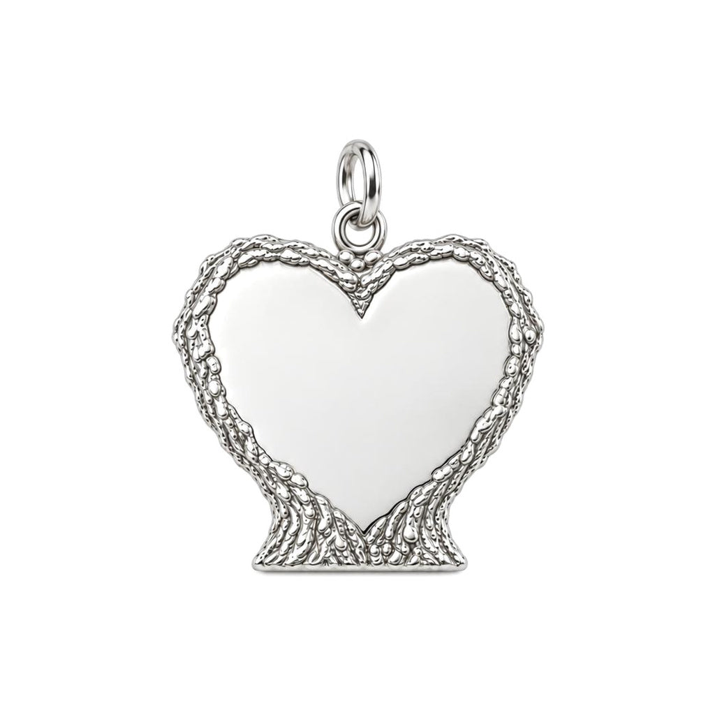 First Kiss to Last Breath Charm Bracelet – Personalized Couple Gift – back of the charm, engraving area