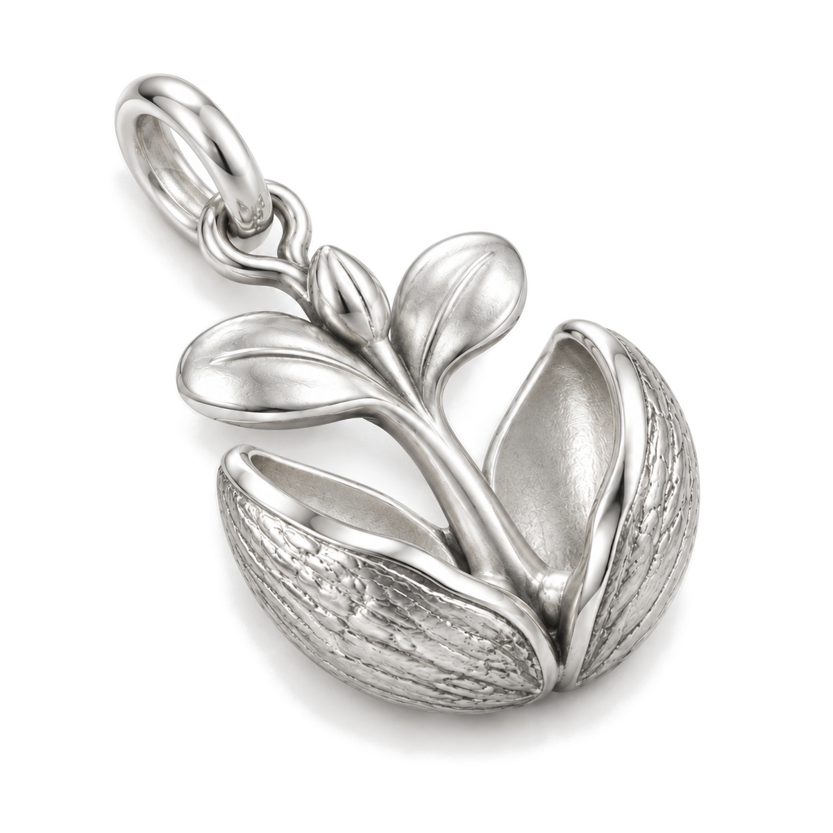 First Sprout Charm — Silver Super Macro | charm-topics-remaining-444-2026-09-14 | topic-204
