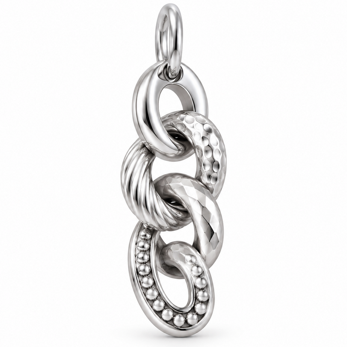 Five Links of Love Charm — Silver | charm-topics-remaining-444-2026-09-14 | topic-143