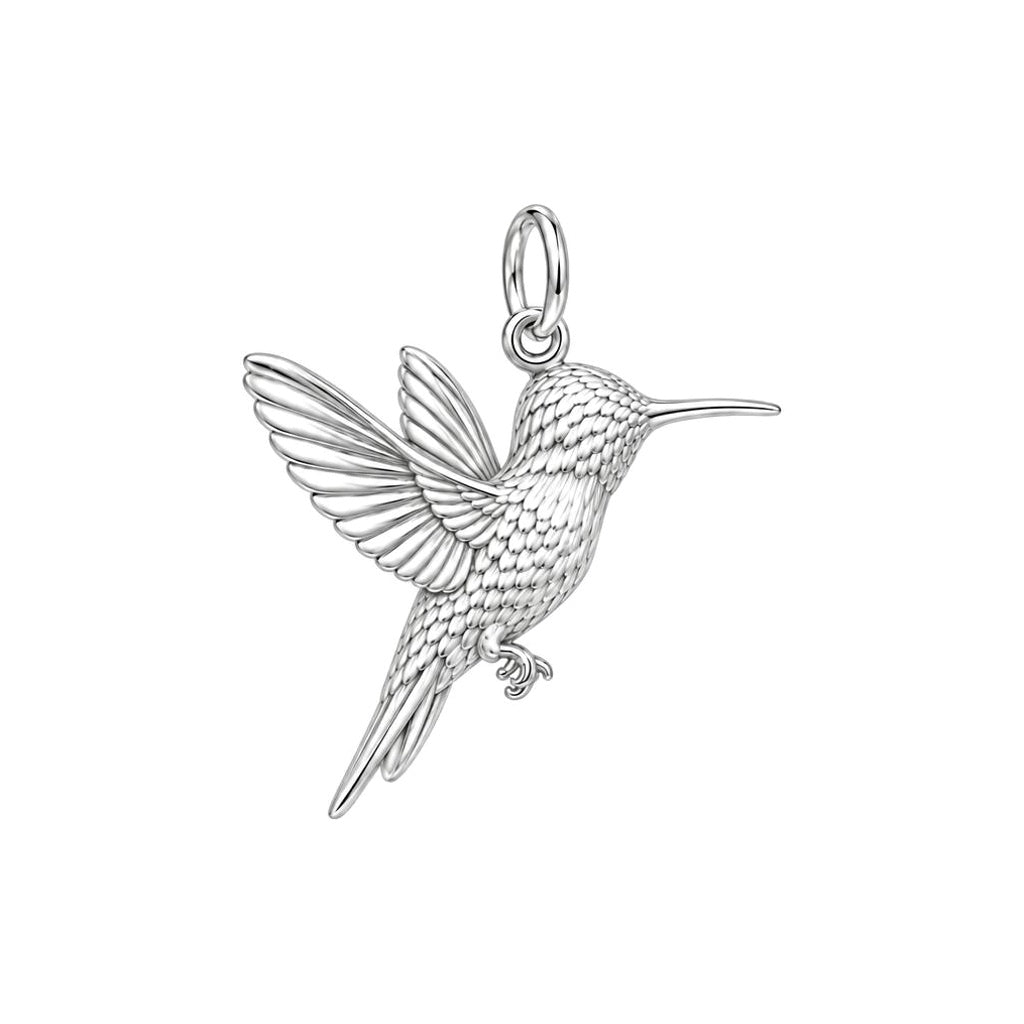 Flight of Grace Hummingbird Charm and Polyester Cord Bracelet Set