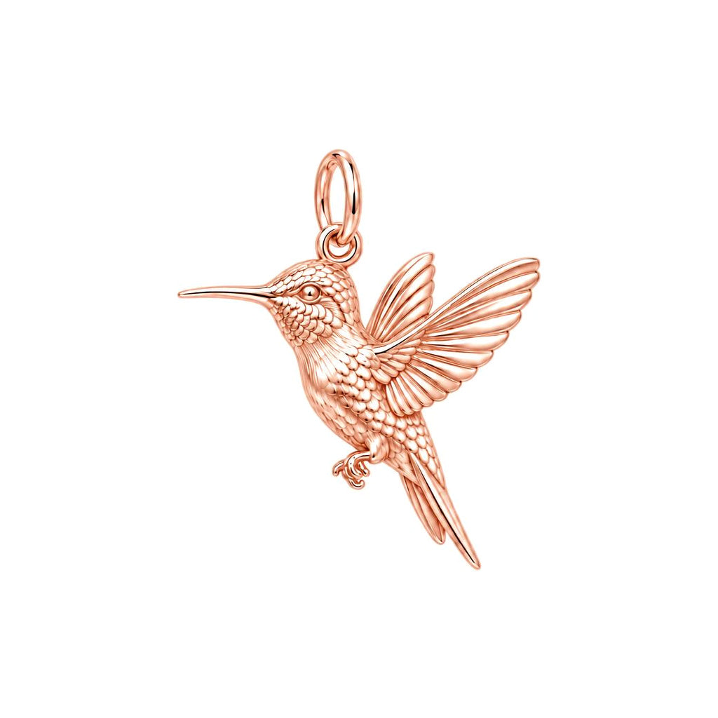 Flight of Grace Hummingbird Charm and Polyester Cord Bracelet Set