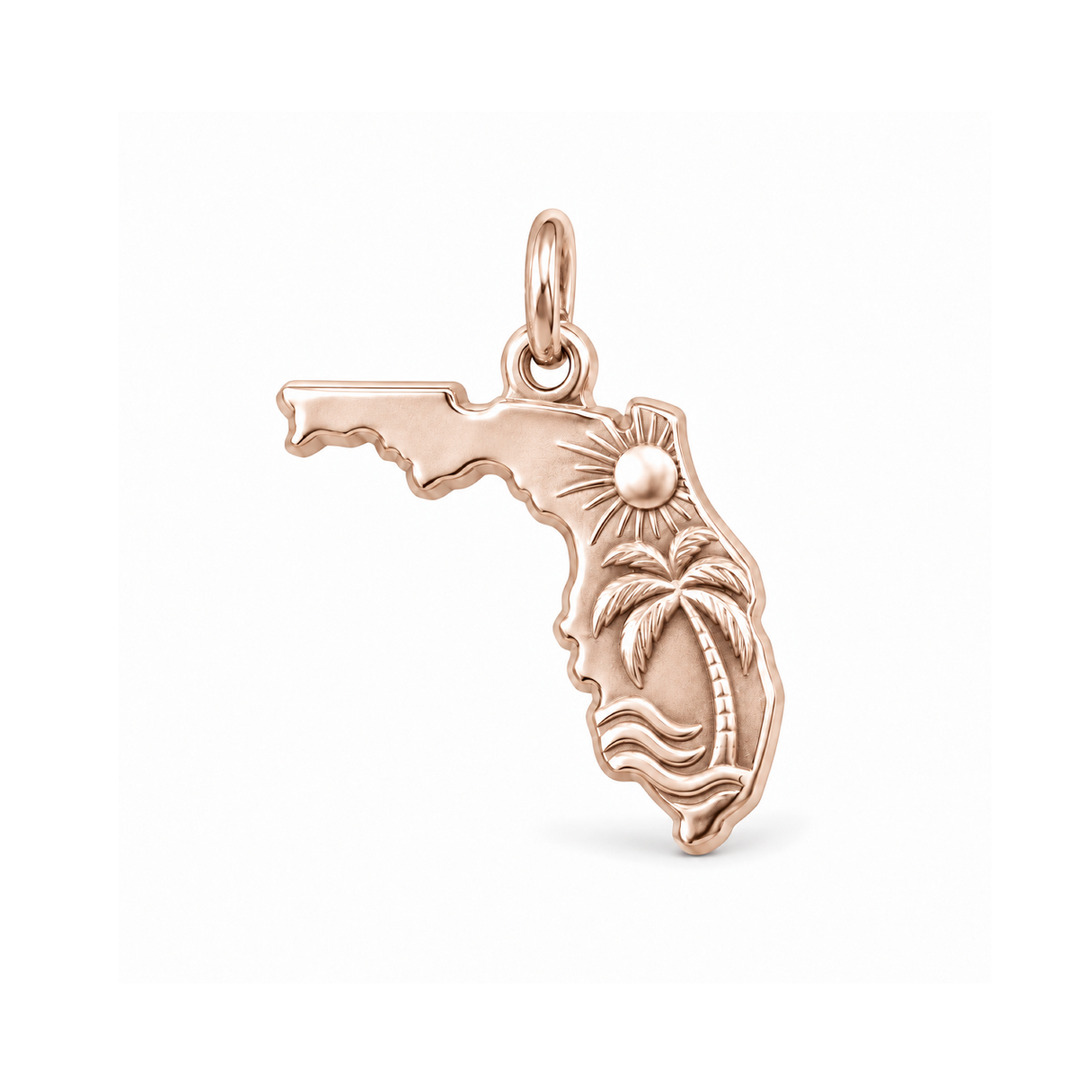 Florida Sunshine Charm — Rose Gold | charm-topics-remaining-444-2026-09-14 | topic-318