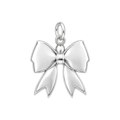 Football Field Bow Charm Bracelet – Personalized Mom Gift – back of the charm, engraving area