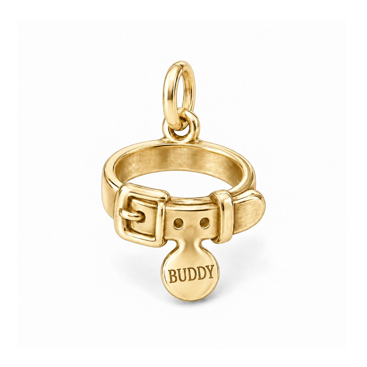 Forever Buddy Collar Charm — Gold | charm-topics-remaining-444-2026-09-14 | topic-436