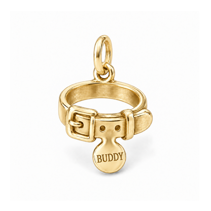 Forever Buddy Collar Charm — Gold | charm-topics-remaining-444-2026-09-14 | topic-436