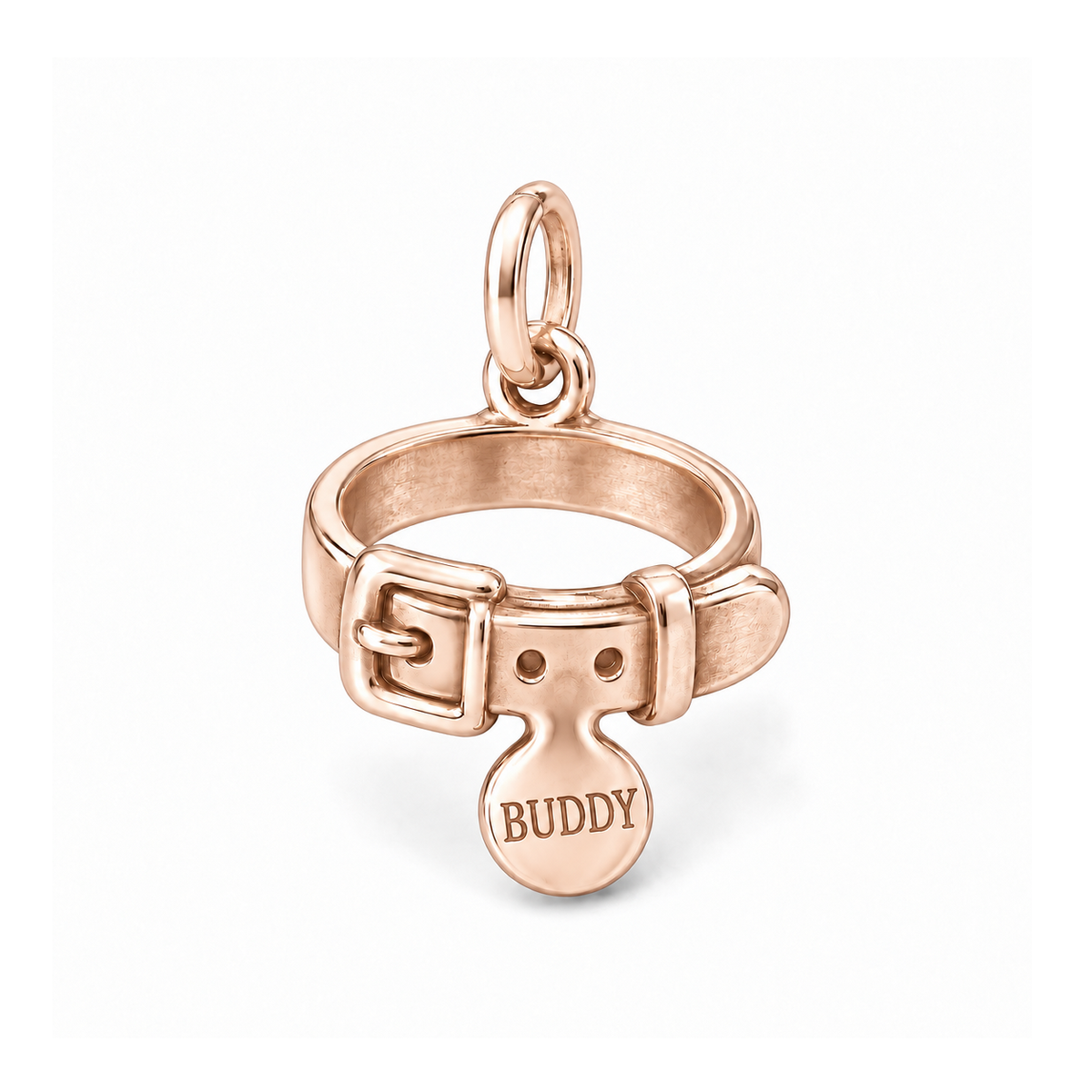 Forever Buddy Collar Charm — Rose Gold | charm-topics-remaining-444-2026-09-14 | topic-436