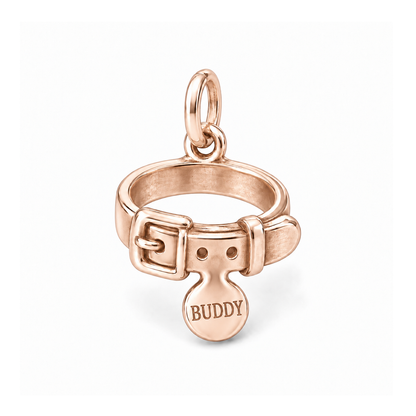 Forever Buddy Collar Charm — Rose Gold | charm-topics-remaining-444-2026-09-14 | topic-436