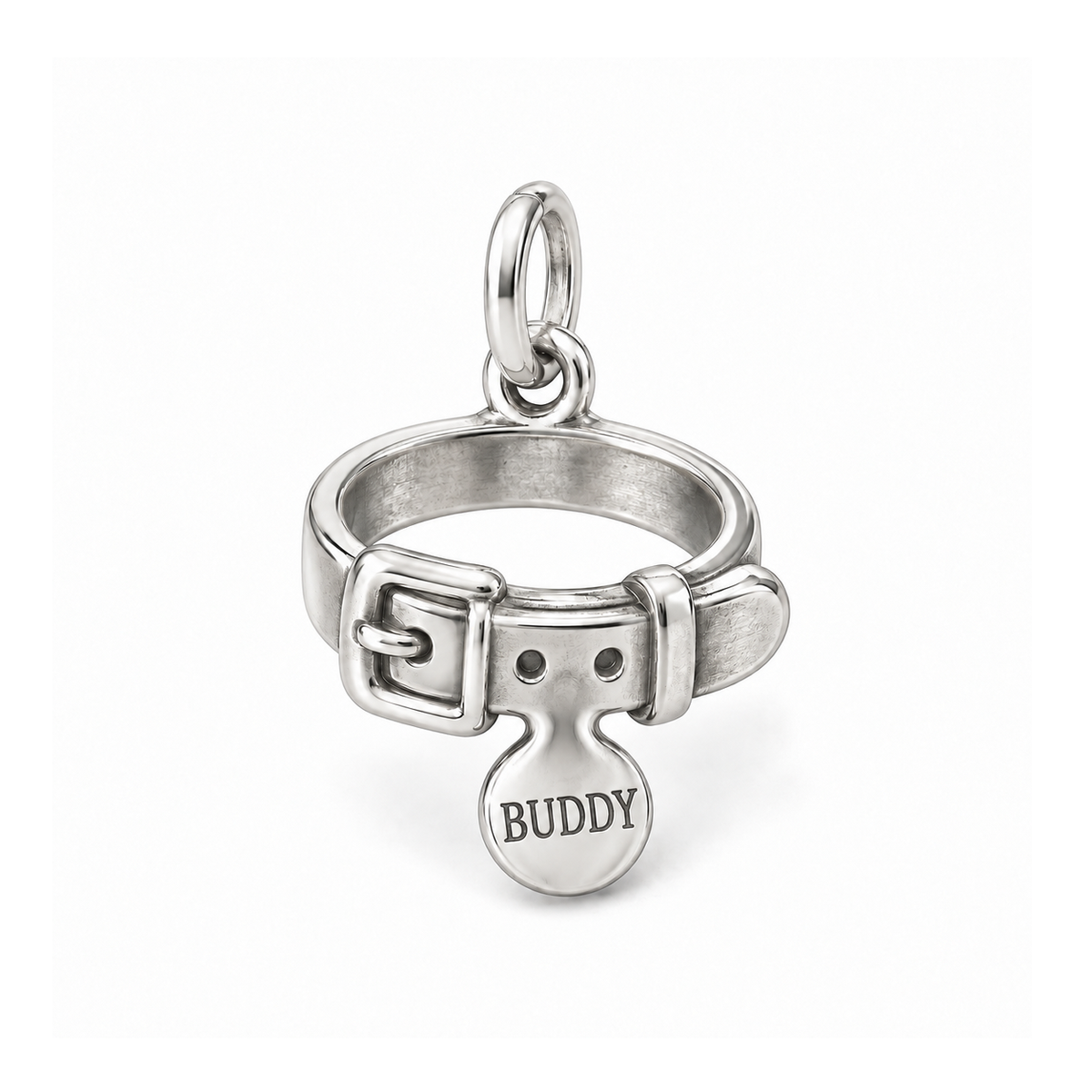 Forever Buddy Collar Charm — Silver | charm-topics-remaining-444-2026-09-14 | topic-436