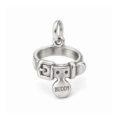 Forever Buddy Collar Charm — Silver | charm-topics-remaining-444-2026-09-14 | topic-436