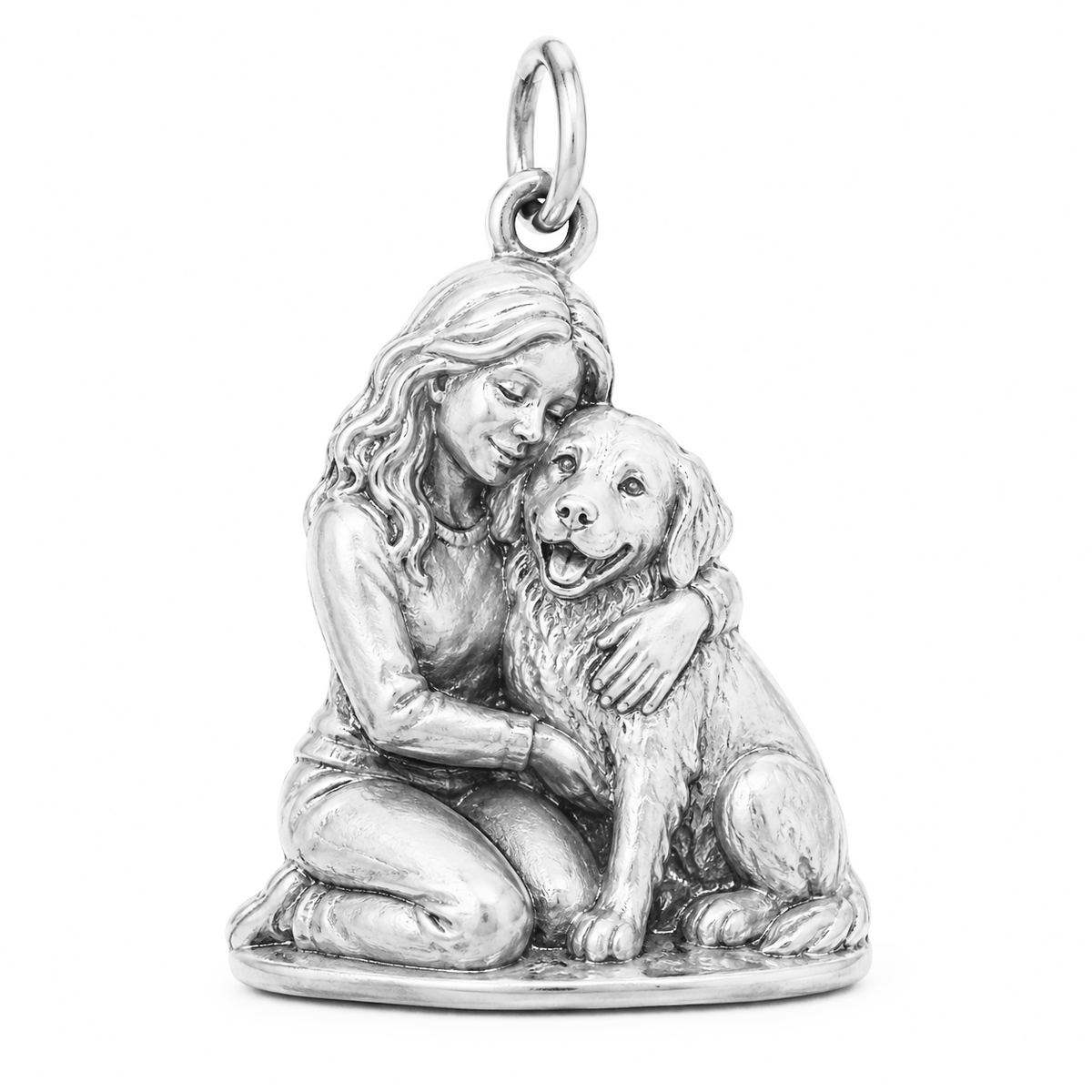 Always Family - Forever By My Side Charm - Silver