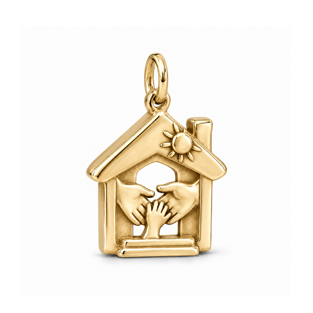 Forever Home Charm — Gold | charm-topics-remaining-444-2026-09-14 | topic-287