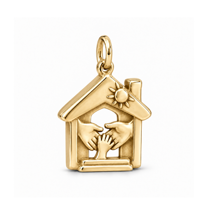 Forever Home Charm — Gold | charm-topics-remaining-444-2026-09-14 | topic-287