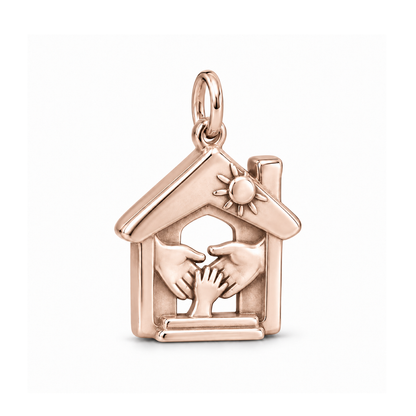 Forever Home Charm — Rose Gold | charm-topics-remaining-444-2026-09-14 | topic-287