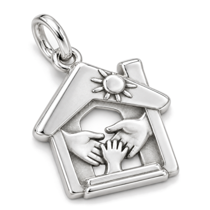 Forever Home Charm — Silver Super Macro | charm-topics-remaining-444-2026-09-14 | topic-287