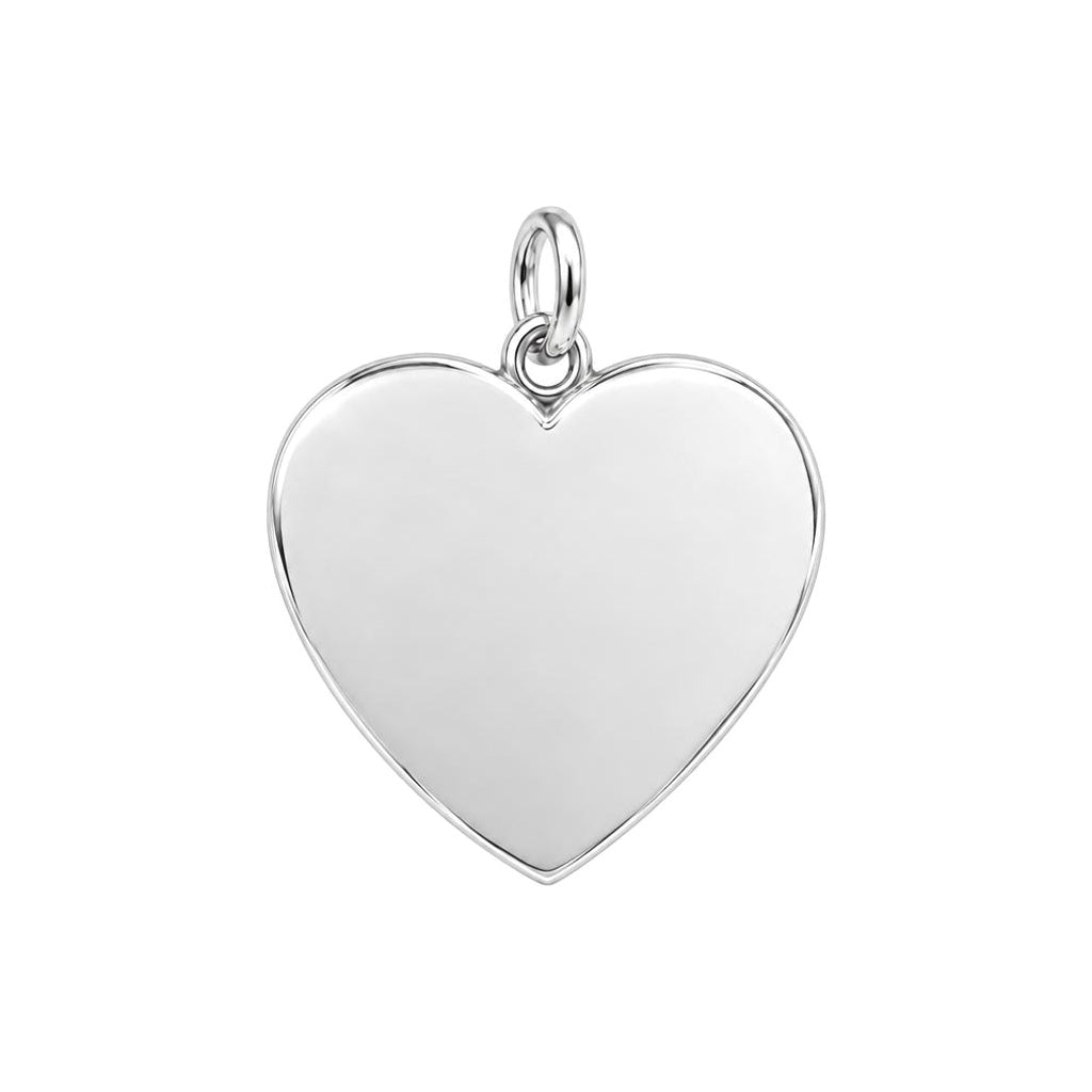 Forever In My Heart Charm Bracelet – Personalized Pet Gift – back of the charm, engraving area