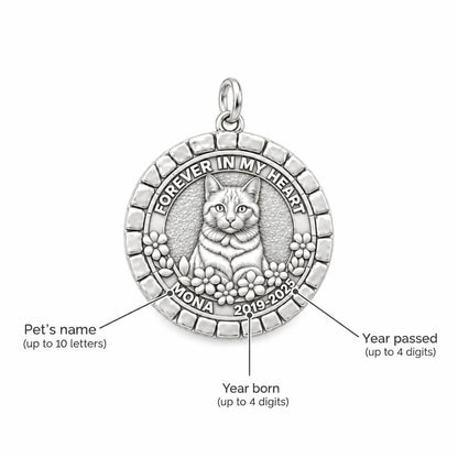 Forever In My Heart Charm Bracelet – Personalized Pet Gift – personalization guide