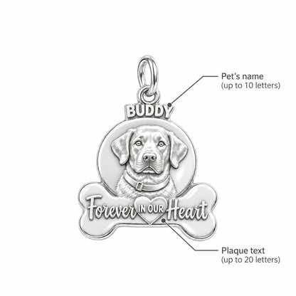 Forever In Our Heart Charm Bracelet – Personalized Pet Gift – personalization guide