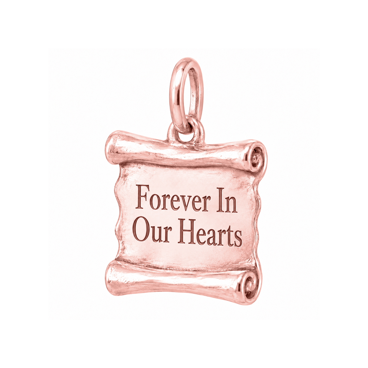 Forever In Our Hearts Charm | Rose Gold | subject-30-center