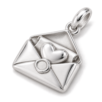 Forever Love Letter Charm — Silver Super Macro | charm-topics-remaining-444-2026-09-14 | topic-389