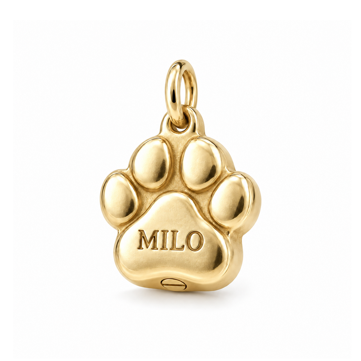 Forever Paw Memorial Charm — Gold | charm-topics-remaining-444-2026-09-14 | topic-402