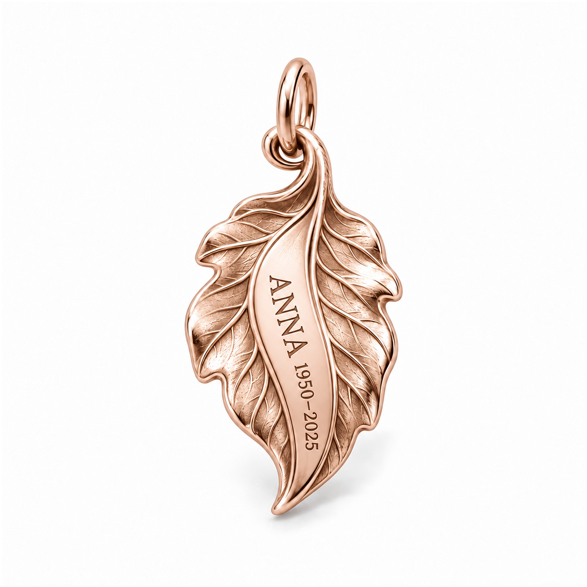 Forever Remembered Leaf Charm — Rose Gold | charm-topics-remaining-444-2026-09-14 | topic-430