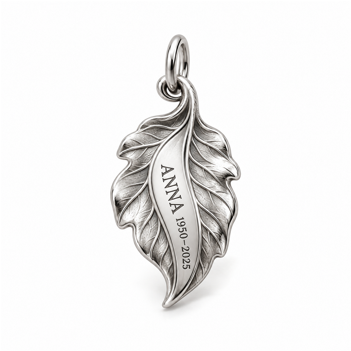 Forever Remembered Leaf Charm — Silver | charm-topics-remaining-444-2026-09-14 | topic-430