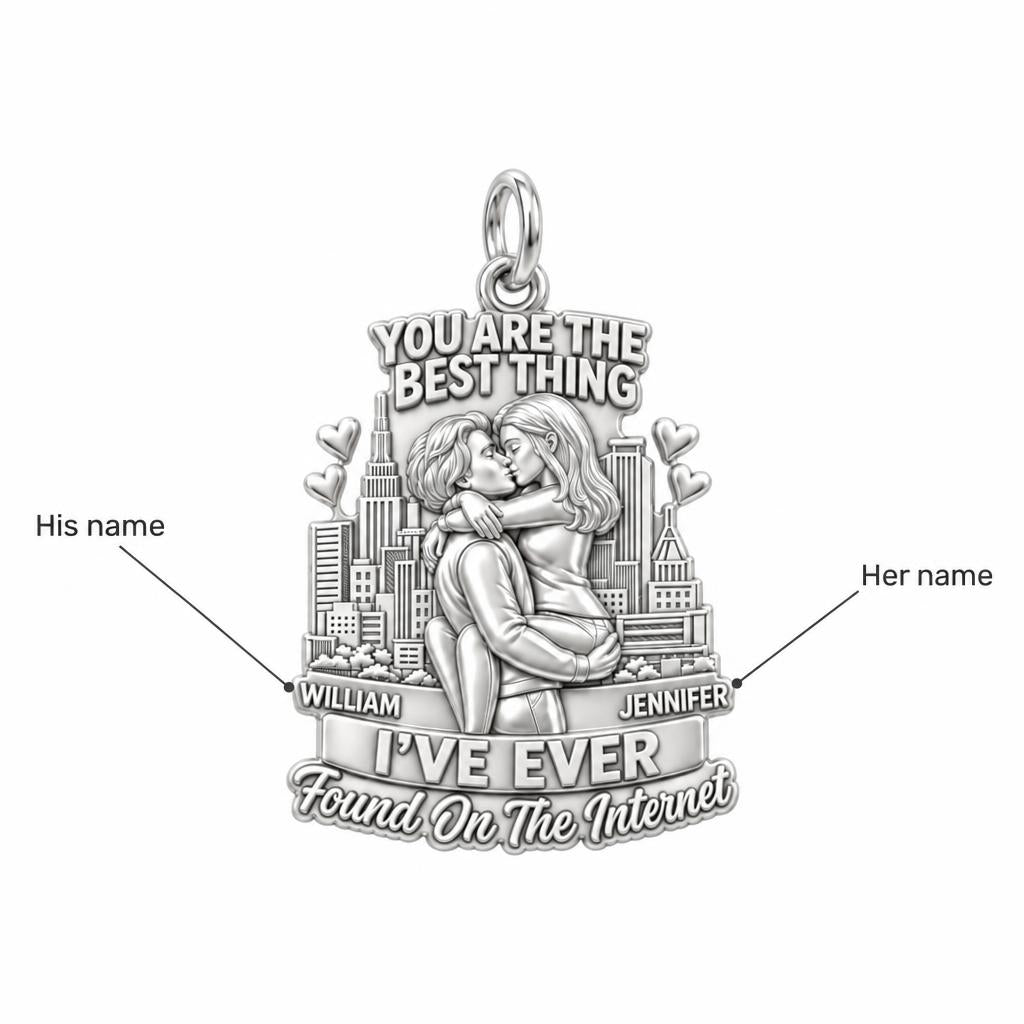 Found On The Internet Charm Bracelet – Personalized Couple Gift – personalization guide