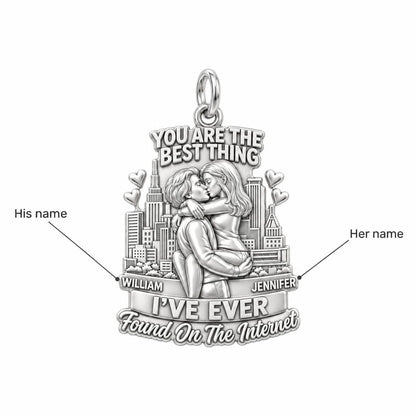 Found On The Internet Charm Bracelet – Personalized Couple Gift – personalization guide