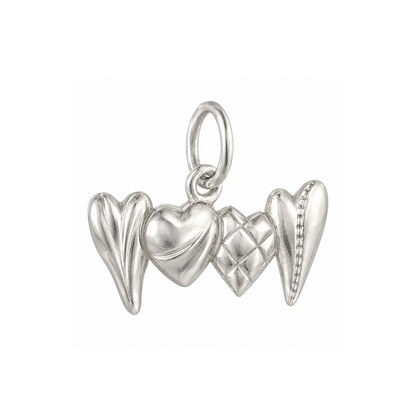 Four Fashion Hearts Charm — Silver — 50-works-silver-20260916-13