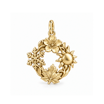 Four Seasons Charm — Gold | charm-topics-remaining-444-2026-09-14 | topic-026