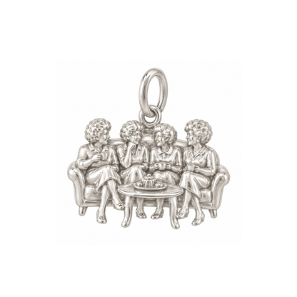 Four Women on a Sofa Charm — Silver — 50-works-silver-20260916-25