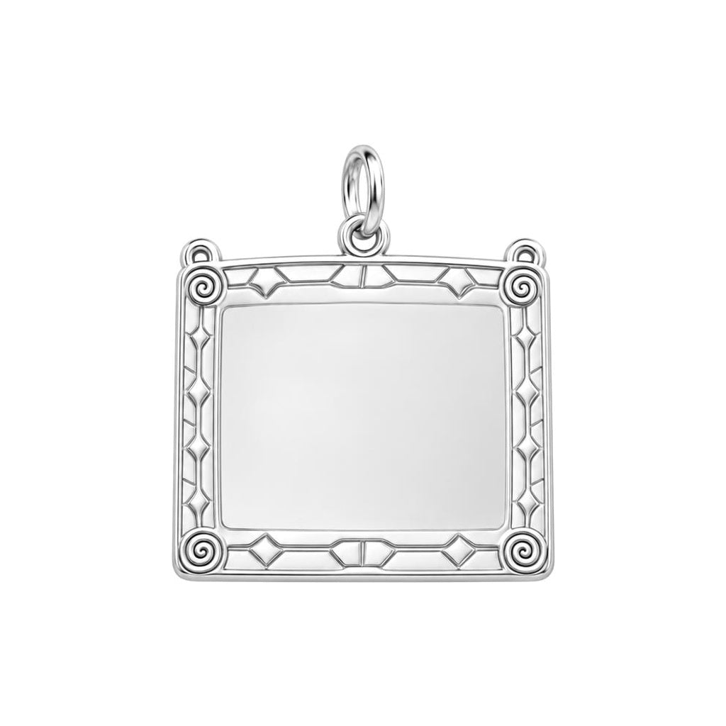 Framed Best Friends Charm and Polyester Cord Bracelet Set