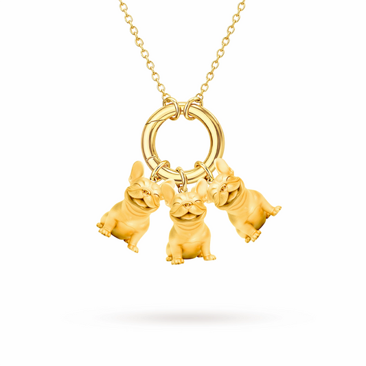 Soulyshine French Bulldog Purest - The Petite Companion Charm Necklace