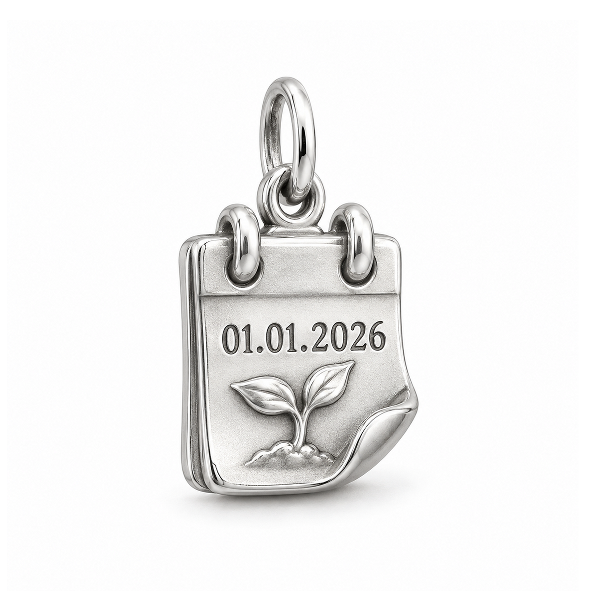 Fresh Start Date Charm — Silver | charm-topics-remaining-444-2026-09-14 | topic-301