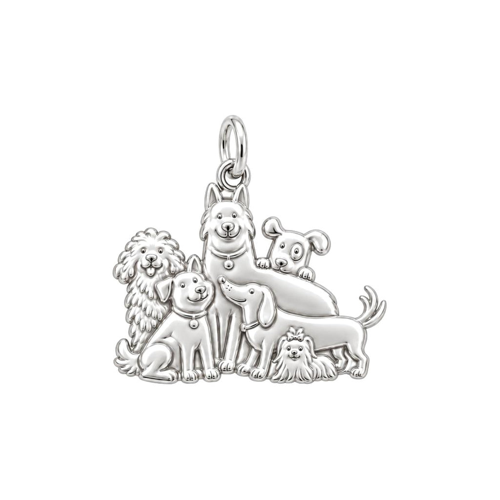 Full House Furry Friends Charm and Polyester Cord Bracelet Set